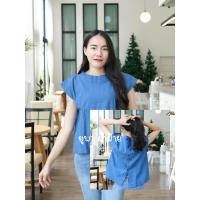 ราคา เสื้อผ้าฝ้ายกระดุมหลัง เสื้อพื้นเมืองเหนือน่ารัก (21973778500)