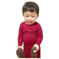 ราคา ชุดนอนเด็กพุงป่อง ชุดนอนสีพื้น 30 สี S XXL ผ้าคอตตอนและผ้าร่อง กันยุง กันหนาว นอนห้องแอร์ ชุดนอนเด็กเกาหลี (4273496841)