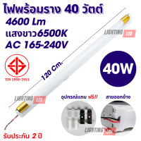 ราคา LIGHTING LED ชุดหลอดไฟLED พร้อมราง รับประกัน 2 ปี 9W 18W 20W 40W T8 FULL SET หลอดไฟแอลอีดี หลอดสั้น ยาว HOTถูกที่สุด ราคาส่ง (21586456864)