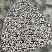 ราคา กระโปรงผ้าชีฟองลายเสือ กระโปรงฤดูร้อนยาวคลุมเข่า กระโปรงยาวสไตล์สาวเกาหลี กระโปรงผ้าชีฟอง แหวกข้าง (16634189815)