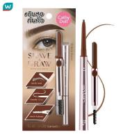 ราคา Cathy Doll เคที่ดอลล์ เชฟแอนด์ดรอว์ทริปเปิ้ลสลิมโบร์ว 0 08g 03 บริคบราวน์ (21351529263)