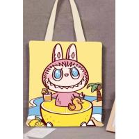 ราคา กระเป๋าผ้าลายการ์ตูน กระเป๋าสะพาย มีซิป มี8 ลายให้เลือก (22067887992)