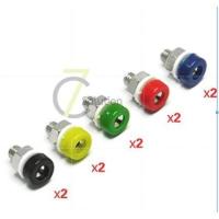 ราคา Banana Socket 2mm บานาน่าตัวเมีย 10 ตัว 5 สี ไม่รวมสาย สำหรับ Kidbright micro bit arduino อื่นๆ (22274969379)
