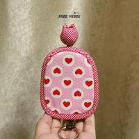 ราคา BLISS Key cover ที่เก็บกุญเเจ รีโมทรถยนต์ ที่ครอบกุญแจ พวงกุญแจแฮนด์เมด Key holder พวงกุญแจ (16455588155)