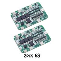 ราคา 1PCS 2PCS 6S 15A 22V 24V PCB BMS Protection Board for 6 Pack 18650 Li ion Lithium Battery Cell Module (20798201068)