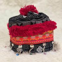 ราคา หมวกเด็กดอย หมวกเเม้ว หมวกชาวเขา ใส่คู่กับชุดพื้นเมือง (22150626416)
