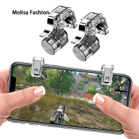 ราคา ชุดปุ่ม D9 PUBG 2ปุ่มควบคุม Game PUBG โทรศัพท์ Playable PUBG Free Fire Android Mobile เกมยิง Ap gamepad D9 (22155148609)