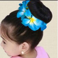 ราคา ยางรัดผมนางรำ ยางรัดผมติดดอกลีลาวดี ยางรัดผมดอกไม้ พร้อมส่ง (22274503608)