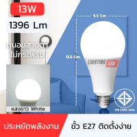ราคา หลอดไฟLED 5w 7w 9w 13w 15w 18w 24w หลอดไฟ led กลม หลอดไฟ LED E27 หลอดประหยัดไฟ หลอดไฟแอลอีดี แสงสว่างนวลตา (21460991186)