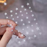 ราคา UR SUGAR 3D Cute White Wildflower Colored Beautiful Daisy Flower Sunflower Embossed Relief Nail Art Decoration Sticker Manicure Decals (22351014953)