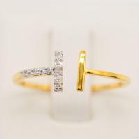 ราคา Happy Jewelry แหวนเพชรของแท้ ทองแท้ 9k 37 5 ขายได้ จำนำได้ แหวนเพชรกุหลาบ SI318 (21836238049)