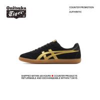 ราคา Original Onitsuka Tiger Tokuten Black Gold Sneakers D3B2L 001 รับประกัน 1 ปี (22257558696)
