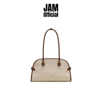 ราคา JAM MUVA Classic Bowling กระเป๋าสะพายข้าง หนังวัว หนังกลับ แคนวาส ทรงโบว์ลิ่ง (22328390504)