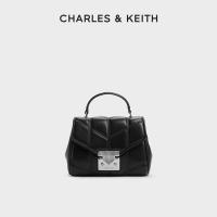 ราคา CHARLES and KEITH CK2 50782311แฟชั่นโลหะ Snap Carabiner กระเป๋าสะพาย (22334088521)