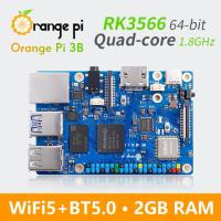 ราคา Orange Pi 3B 2GB RAM Rockchip RK3566 Quad Core 64บิต SBC บอร์ดเดียว WiFi BLE Gigabit Run Android Linux OpenHarmony OS มินิพีซี (21092689064)