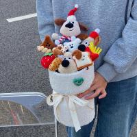 ราคา ช่อดอกไม้ตุ๊กตาขนมปังเฟรนช์ฟรายส์แบบสร้างสรรค์ตุ๊กตาหมาเชฟปาล์มของขวัญวันเกิดจบการศึกษา520สำหรับส่งผู้หญิงและผู้ชาย (21430014757)