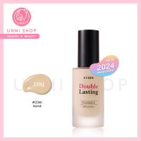 ราคา แท้100 Etude Double Lasting Foundation SPF35 PA 30g รองพื้นสูตรขายดี ที่ให้ความปกปิด เรียบเนียน ติดทนนาน 24 ชม (22247420332)