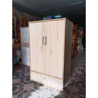 ราคา ตู้เสื้อผ้า รหัสสินค้าตู้เสื้อผ้า 95 1 ลิ้นชัก 2ประตู 40 60 สูง 98 ซม (22115630088)