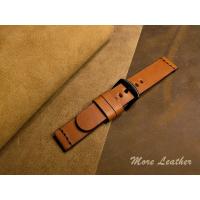 ราคา More Leather สายนาฬิกาหนังแท้ หนังวัว หนังฟอกฝาดอิตาลีแท้สายนาฬิกาสไตล์วินเทจสายนาฬิกาแฮนด์เมด ขนาด18 20 22 24 26มม (7230224630)