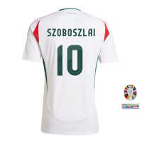ราคา Hungary เสื้อฟุตบอลทีมชาติฮังการี ชุดเยือน ยูฟ่า ยูโร UEFA Euro 2024 25 เสื้อฟุตบอลชาย (21887770943)