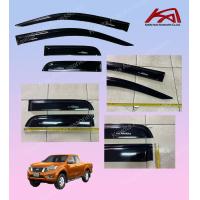 ราคา กันสาดรถยนต์ คิ้วกันสาด รุ่นแคป ตอนเดียว ช่องแคป NISSAN NAVARA NP300 2014 2019 สีดำเข้ม สกรีนโลโก้ (21420403701)
