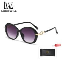 ราคา LouisWill แว่นกันแดดของผู้หญิงแว่นกันแดดกรอบใหญ่เพชรชุดแว่นกันแดดป้องกันรังสียูวีวินเทจ O Versize แว่นกันแดดหญิงแว่นตาอาทิตย์แว่นตาแว่นกันแดดสำหรับกลางแจ้งเดินทางขับรถ (22202972099)