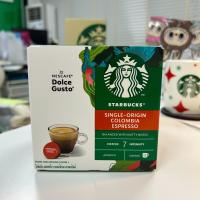 ราคา เนสกาแฟ ดอลเช่ กุสโต้ สตาร์บัคส์ เอสเพรซโซ ดาร์ค โรสต์ กาแฟแคปซูล 12 แคปซูล (NESCAFE Dolce Gusto Starbucks Espresso Dark Roast 12 Capsules)