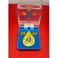 ราคา เข็ม เข็ดกลัด ติดเสื้อ แบบใหม่ เข็มราชินี 90 พรรษา เข็มพระพันปี 90 ปี เข็ม สก (22351389052)