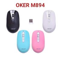 ราคา OKER เม้าไร้สาย 2 4G WIRELESS MOUSEรุ่น M894 (17388429106)