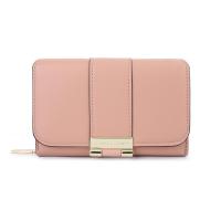 ราคา กระเป๋าสตางค์ อเนกประสงค์ ขนาดใหญ่ จุของได้เยอะ แต่งหัวเข็มขัด สีพื้น แฟชั่นสําหรับสตรี (21987646334)