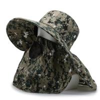 ราคา หมวก กันแดด ลายพราง พร้อมผ้าคลุม หมวกตกปลา โม่งคลุมหัว แบบมีหมวกบังแสง กันแดด UV กันฝุ่น กันร้อน (19696746804)