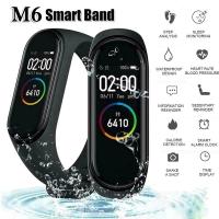 ราคา M6 นาฬิกา นาฬิกาอัจฉริยะ นาฬิกาสมาร์ท SmartWatch นาฬิกาออกกำลังกาย สายรัดข้อมืออัจฉริยะ นาฬิกาอัจฉริยะSmart Band Fitness Trackerนาฬิการุ่นใหม่ (10892247370)