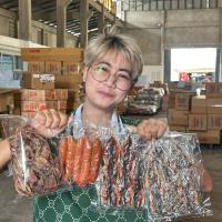 ราคา กะตอยแห้ง100g 1 ถุง กุนเชียงหมู5แท่ง 1 แพ็ค แถม ปลาหวานโรยงา100g ปลาหวานไม่โรยงา100g (21509258959)