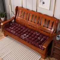 ราคา เบาะโซฟาไม้ Rosewood ไม้จริงหนากันลื่น Universal Four Seasons เบาะไฟเบอร์เคมีที่สะดวกสบายพร้อมรูปแบบเรขาคณิต (21470696953)