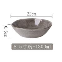 ราคา ชุดจานชามสไตล์ญี่ปุ่นชุดจานชามเซรามิกชามรูปทรงแปลกชามสลัดชามซุปแนววินเทจไอเดียสร้างสรรค์ชามข้าวชุดจานสเต็ก (21144938523)