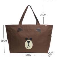 ราคา กระเป๋าผ้า มีซิป ถุงผ้า กระเป๋าลดโลกร้อน กระเป๋าวินเทจ กระเป๋าใบใหญ่ shopping bag bigbag (17006931112)