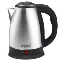 ราคา ANITECH กาต้มน้ำไฟฟ้า 1 8 ลิตร รุ่น S102 สีเงิน (18380408832)