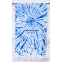 ราคา ผ้าพันคอ ผ้าคลุมไหล่ ผ้ามัดย้อม ผ้าแมมเบิร์ต ผ้าสปัน งานไทย 100 (21948380140)