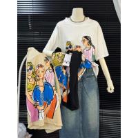 ราคา Zara 2024 เสื้อยืดโอเว่อร์ไซต์ ป้าย Zara เสื้อยืดแฟชั่น S 5XL (22208106593)