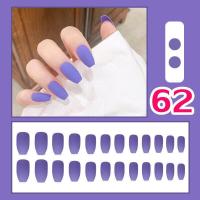 ราคา PPHOO เล็บปลอม พร้อมส่ง JP สีพื้น สีด้าน เล็บปลอม เล็บ สำเร็จรูป พร้อมกาวติดเล็บ พร้อมส่งในไทย (10975785295)