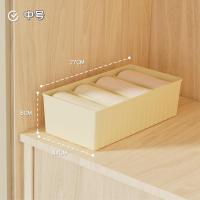 ราคา กล่องลิ้นชักพลาสติกสําหรับจัดเก็บชุดชั้นในถุงเท้า 5 ช่อง (21779679030)
