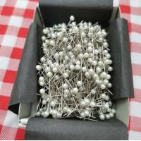 ราคา เข็มหมุดหัวกลม เข็มหมุดอย่างดี หัวแหลม กล่องละ 400 ตัว (19486333575)