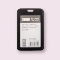 ราคา พร้อมส่งจากไทย ที่ใส่บัตรพนักงาน ตั้ง นอน PP Uhoo กรอบบัตรพลาสติกแข็ง (21730055996)