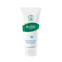 ราคา Mentholatum Acnes Clear Whitening Wash เมนโทลาทั่ม แอคเน่ส์สูตรกระจ่างใส คุมมัน ขนาด 100 g (22298727685)