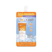 ราคา ต่อ1ซอง Smooto กันแดดสูตรเย็น ไฮยา ซี ไบร์ทอัพ ซันสกรีน SPF50PA 30ml (22275222727)