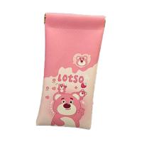 ราคา สร้างสรรค์น่ารัก Sanrio Kuromi แว่นตากรณีแบบพกพาป้องกันความดันหนัง PU แว่นตากันน้ําถุงป้องกัน (22087337649)