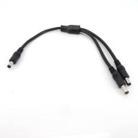 ราคา ANWELA Shop 10A 18awg 19V 24V 12v 2 way DC 1 male to 2 male female Splitter connector Power supply adapter extension Cable 5 5x2 1mm Plug (19808537677)