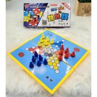 ราคา กระดานหมากรุกแม่เหล็ก กระดานหมากฮอส 2 in 1 บอร์ดเกมส์ กระดานหมากรุกพกพา พับเก็บได้ สำหรับ (21764327788)