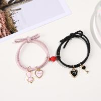 ราคา 2ชิ้นสร้อยข้อมือแม่เหล็กเชือกถักคู่รักคู่รักคู่รักแม่เหล็กผู้หญิงเพื่อนรักเซ็ตสร้อยและแหวนมิตรภาพ (21493124919)