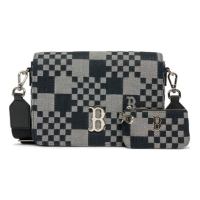 ราคา MLB NY กระเป๋าสพายข้างรุ่นCHECKER BOARDผ้ายีนส์ใบใหญ่ ใบเล็ก สายสพายปรับขนาดได้ 3ACRM062N (21953967337)